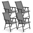 thumbnail image 1 of Giantex Folding Dining Chair, Portable Armrest Chairs for Indoor & Outdoor Use, 1 of 8