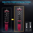 thumbnail image 4 of Maxpeedingrods 24 Ways Adjustable Damper Force Coilover Lowering Kit For Honda CR-V 1996-2001, 4 of 6