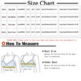 thumbnail image 2 of Qertyioot Soutiens-gorge pour Femmes Printing Réunis Sous-Vêtements Grand Format, 2 of 2
