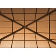 thumbnail image 1 of Ahgly Company Tapis de Zone Rectangulaire Transitionnel Brun Selle pour Intérieur, Lavable à la Machine, 2 Pieds x 5 Pieds, 1 of 7