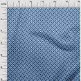 thumbnail image 3 of oneOone Rayon Royal Blue Fabric Geometrical Craft Projects Decor Fabric Printed By The Yard 56 Inch Wide, 3 of 4