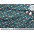thumbnail image 3 of Soimoi Cotton Duck Fabric Tree & Dinosaur Animal Printed Fabric 1 Yard 56 Inch Wide, 3 of 3