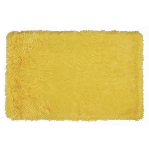 Home Décor Inc. Mainstays Kids Flokati Rug – 30" x 45" Luxuriously Soft, Plush & Easy-Care Shag Rug for Bedrooms, Playrooms & Nurseries