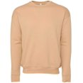 thumbnail image 2 of Bella Canvas Men`s Drop Shoulder Fleece, L, Heather Sand Dune, 2 of 2