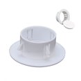 thumbnail image 3 of 40-100mm Decorative Wall Hole Cover Protective Vents Decor Cap Plastic Plug, 3 of 8