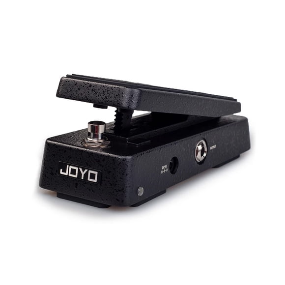 JOYO WAH-I Compact Dual-Function Electric Guitar Pedal - Wah & Volume Effects in One, Die-Cast Aluminum Build, Lightweight Portable Design, 6.35mm Mono I/O, DC9V Power, 2.2Mohm Input/100ohm Output