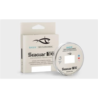 Seaguar 1132079 15 lbs 101 BasiX 15BSX200 Flourocarbon, Clear - 200 Yards