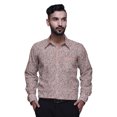 thumbnail image 1 of BESTMAN PrintedShirtsFor Men Long Sleeve Button DownCasual Cotton Dress Shirt, 1 of 5
