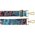 thumbnail image 4 of SURJDE Crossbody Strap for Purses Replacement Adjustable Guitar Multicolor Style Handbag Straps, Boho Blue, Large, Bohemian, 4 of 4