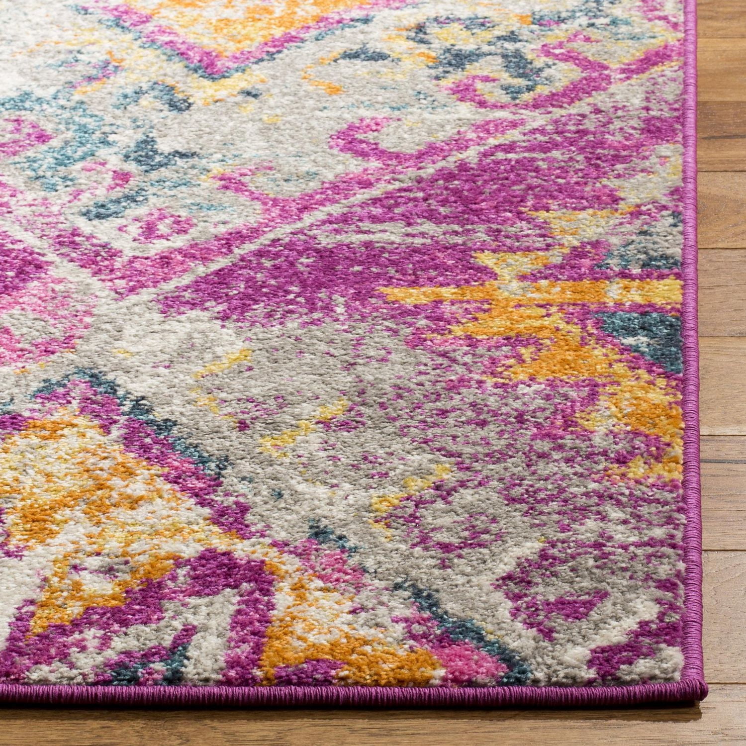 SAFAVIEH Madison Barrfind Geometric Area Rug
