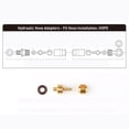 thumbnail image 3 of Bike Bicycle Hydraulic Brake Hose Nut Fittings Kit For HOPE TECH3 V4/E4/X2, 3 of 6