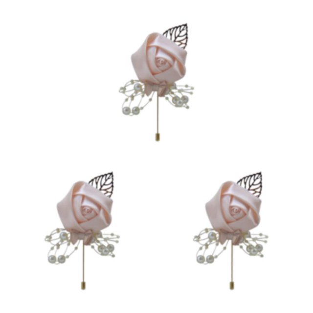 relayinert Broche Moderne Minimaliste Unique et à la Mode Pièce de Déclaration Épingles de Luxe pour Mariages gouache 3Set