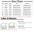 thumbnail image 2 of Bras for Women, Womans Solid Color Front Buckle Elastic Style Medium Sized Bra Without Steel Rim, 2 of 2