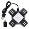 thumbnail image 1 of Keyboard Adapter Portable Keyboard Converter Adapter Replacement for Switch/X-box/PS5/P-S-4/PS3 KX Gamepad Controller Adapter, 1 of 7