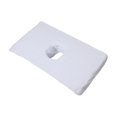 thumbnail image 3 of lionlar Massage Table Towel Breathable Reusable Face Hole Towel for Beauty Salon SPA White, 3 of 9