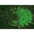 thumbnail image 1 of Ahgly Company Machine Washable Indoor Rectangle Transitional Night Black Area Rugs, 6' x 9', 1 of 7
