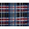 thumbnail image 3 of oneOone Polyester Lycra Fabric Madras Check Decor Fabric Printed BTY 56 Inch Wide, 3 of 3