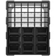 thumbnail image 1 of DURHAND 39 Drawer Plastic Parts Storage Hardware and Craft Cabinet Black, 1 of 9