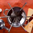 thumbnail image 3 of Ensemble de 12 Fourchettes à Fondue en Acier Inoxydable 9,5 Pouces - Fourchettes à Fondue au Fromage à Codage de Couleur avec Poignée Résistante à la Chaleur pour Fontaine au Chocolat, Fromage, Fondue, Rôti, Guimauves, 3 of 4