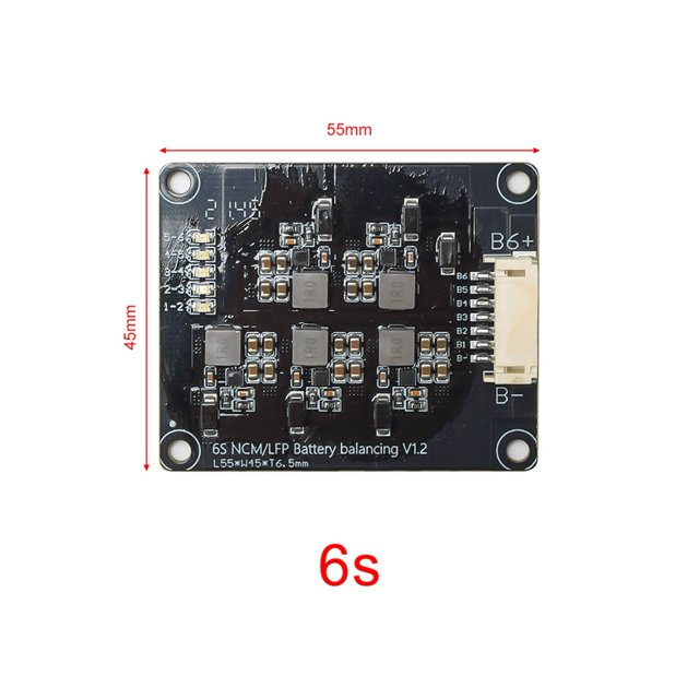 1.2A 2S-16S High Current Equalizer Module Lithium Battery Active Balancer Energy Transfer ,Easy to Install