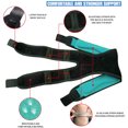 thumbnail image 1 of 2 Pack Patella Knee Strap, Rebomer Adjustable Knee Brace (3D Silicone Insert) for Men & Women, Knee Joint Pain Prevention & Relief & Patella Stabilizer Support for Running, Riding, Football, Hiking., 1 of 7