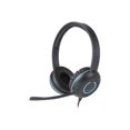 thumbnail image 1 of Cyber Acoustics AC 5002 - Headset - on-ear - wired - 3.5 mm jack, 1 of 3