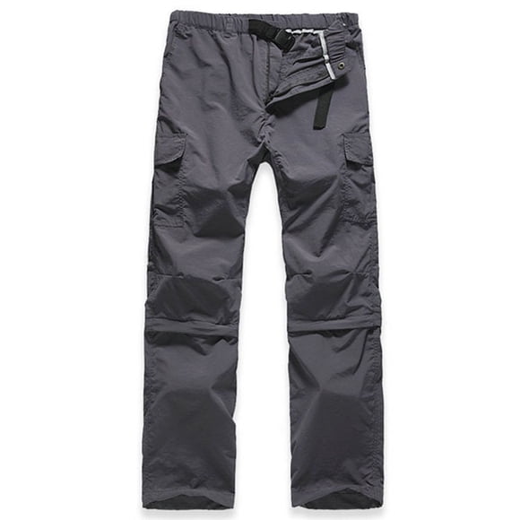 Convertible Outdoor Performance Cargo Pants for Men Adventure Travel Hiking Camping Trousers with Sun