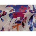 thumbnail image 5 of oneOone Viscose Jersey Medium Blue Fabric Abstract Ink Texture Sewing Craft Projects Fabric Prints By Yard 60 Inch Wide, 5 of 5
