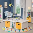 thumbnail image 3 of RiverRidge® Home 6-Cubby Storage Activity Table in White for Kids with 2-Piece Bins, 3 of 3