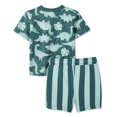 thumbnail image 2 of George Baby Boys' Two Piece Henley Set, 2 of 2