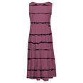 thumbnail image 4 of SMihono Robes d'Été Bohémiennes pour Femmes Grande Taille Mode Décontractée Aguichant Col Carré Imprimé Robes d'Été Sans Manches Robe Chandail, 4 of 5