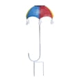 thumbnail image 1 of Danhjin Carpet Rake Solar Wrought Iron Umbrella Projection Ground Lamp Courtyard Aisle Decoration Hollow Projection Lamp Gardening Tools, 1 of 1