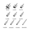 thumbnail image 3 of 10 Piece Drill Bit Set Hole Saw Kit for Tiles Ceramics Glass Bottles, 3 of 8