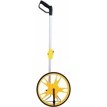 Roue de Mesure de Distance avec Poignée Télescopique Ajustable, Outil de Mesure de Distance pour la Marche, Rouleau de Ruban à Mesurer pour Géomètres et Chantiers