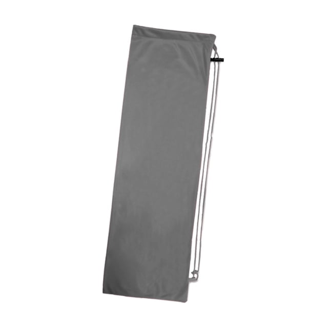 jinwen Badminton Racket Bag Flannel Protective Cover for Outdoor Beginner Women Men Grey