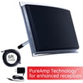 thumbnail image 4 of Antenne TV amplifiée GE Crystal HD, noir, 35848, 4 of 6
