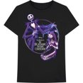 thumbnail image 1 of The Nightmare Before Christmas T-Shirt Unisexe Purple Graveyard, 1 of 3
