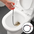thumbnail image 2 of Rongfmy Spring Pipe Sink Cleaning Hook Kitchen Bathroom Sewer Dredging Tool 200cm, 2 of 9
