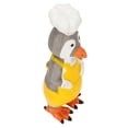 thumbnail image 2 of Squeaky Dog Toys, Elastic Squeaky Chicken Dog Toys Easy To Clean Hand Painted Safe Bite Resistant  For Dogs Pirate Chicken,OK Chicken,Chef Chicken,Flying Chicken, 2 of 8