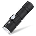 thumbnail image 1 of Decodeary Flashlight USB Mini Handheld LED Light Professional Torch Outdoor Small Emergency Torches for Camping Hiking Fishing Black, 1 of 9