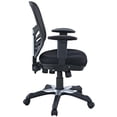 thumbnail image 4 of Modway Articulate Modern Mesh and Fabric Office Chair in Black Finish, 4 of 7
