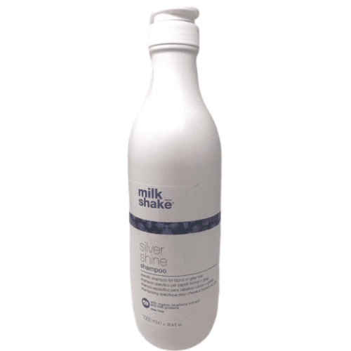 Milk Shake Silver Shine Shampoo 33.8 oz Blue Shampoo for Blonde or Grey Hair