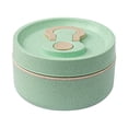 thumbnail image 1 of Renjiang Lunch Box Teen Green Lunch Boxbento Boxes for Adults - Bento Box for Teen - Leakproof Microwave Safe Bento Lunch Box Set with Cutlery Lunch Box Containers for Adults, 1 of 3