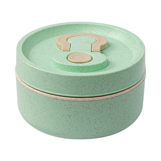 Renjiang Lunch Box Teen Green Lunch Boxbento Boxes for Adults - Bento Box for Teen - Leakproof Microwave Safe Bento Lunch Box Set with Cutlery Lunch Box Containers for Adults