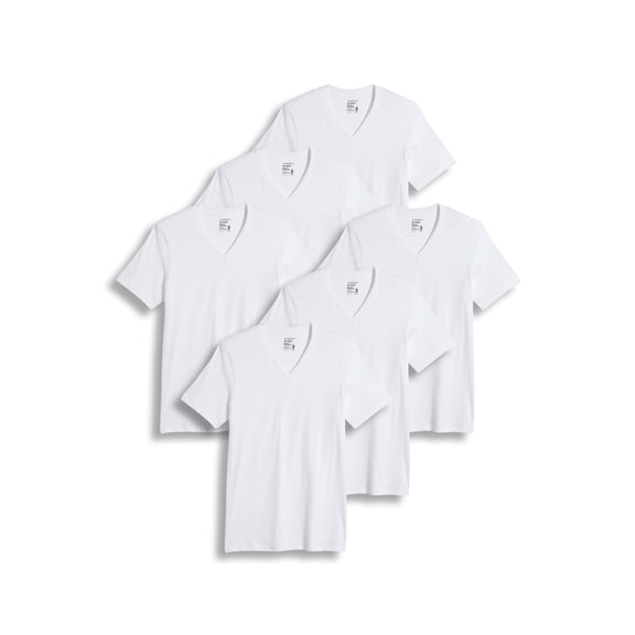 Jockey Men's Classic V-Neck Undershirt - 6 Pack