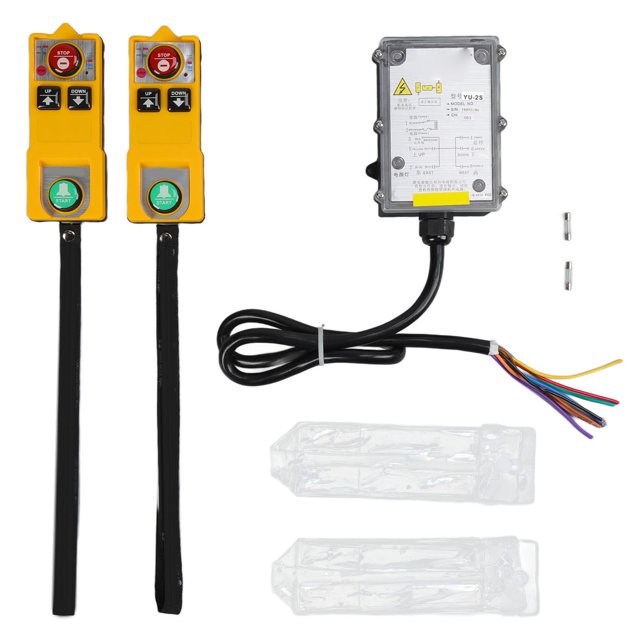 Hoist Crane Remotes Controls, Waterproof Drop Resistant Corrosion Resistance Industrial Remote Control ABS For Chain Cranes AC 380V