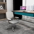 thumbnail image 2 of Vinsetto Mesh Office Chair, Small Computer Desk Chair, Space Saving, Grey, 2 of 10