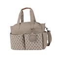 thumbnail image 3 of Multifunctional Baby Diaper Mummy Changing Bag for Keys Mom and Dad Diaper Khaki, 3 of 10
