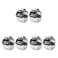 thumbnail image 1 of maskred 2pcs Materials Unisex Manual Counting Tally For Clear Scale Clear Accurate Scale Silvery 3Set, 1 of 6