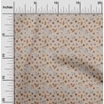 thumbnail image 2 of oneOone Tissu en Coton Cambric Beige Matériel de Robe d'Automne Tissu Imprimé Tissu au Mètre 56 Pouces de Large, 2 of 4